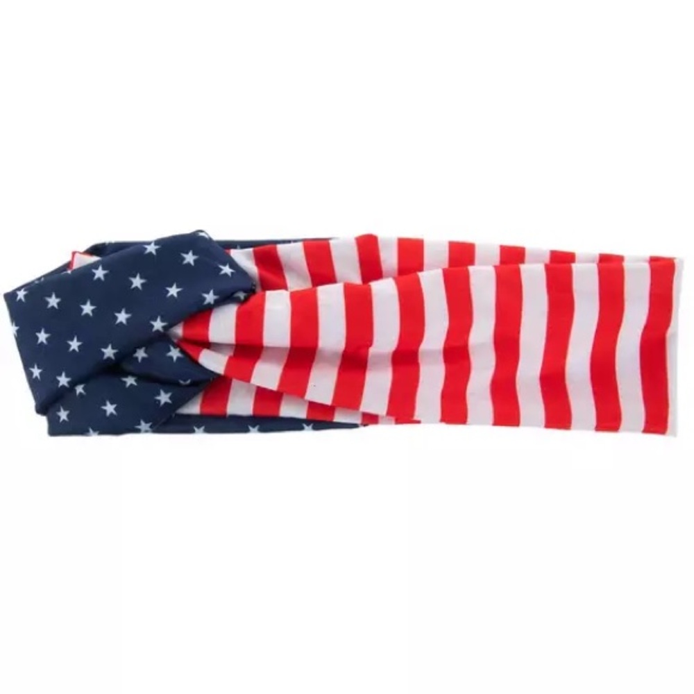 Americana Patriotic Cloth Headband - New!